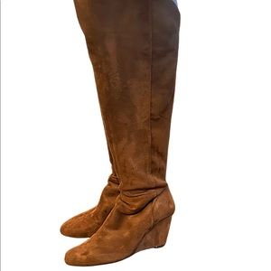 Knee-high Jessica Simpson wedge boots